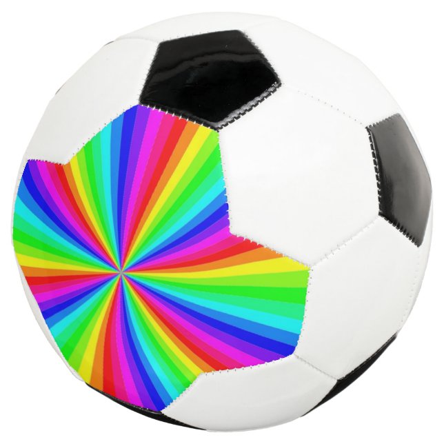 PINWHEEL RAINBOW FOOTBALL (Three Quarter)