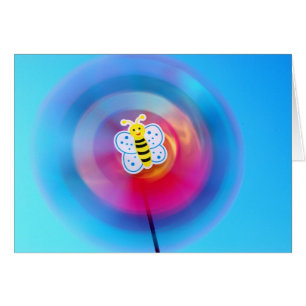 Pinwheel toy card