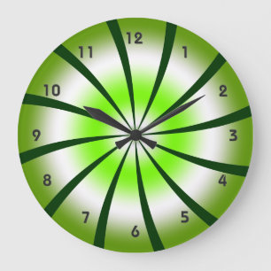 Pinwheel Wall Clock