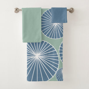 Pinwheels  bath towel set