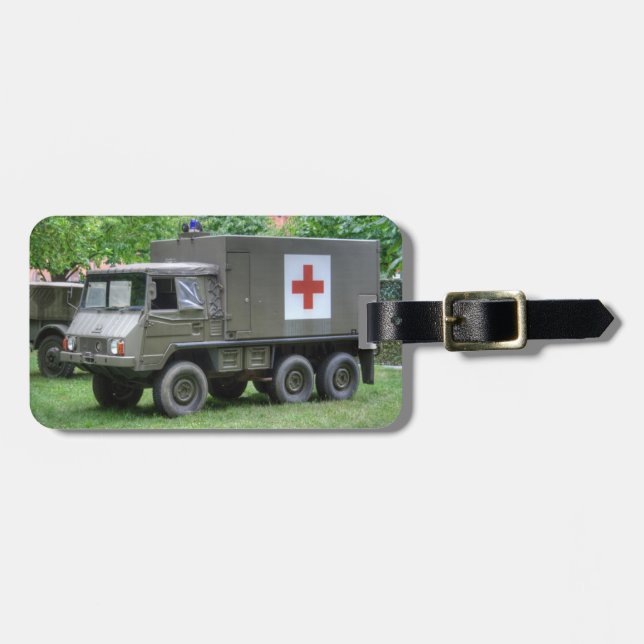 Pinzgauer 712 SAN Luggage Tag (Front Horizontal)