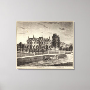 Pio Nono College & Normal School Canvas Print