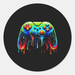 Pion For Gaming Gamer Graphic Design 3  Classic Round Sticker