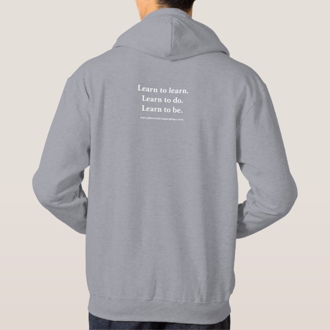 Pioneer Acton Academy Adult Hoodie (Back)