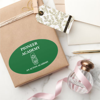 Pioneer Acton Academy Oval Sticker