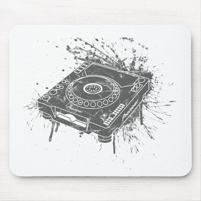 Pioneer CDJ-1000 Graffiti Mouse Mat (Front)
