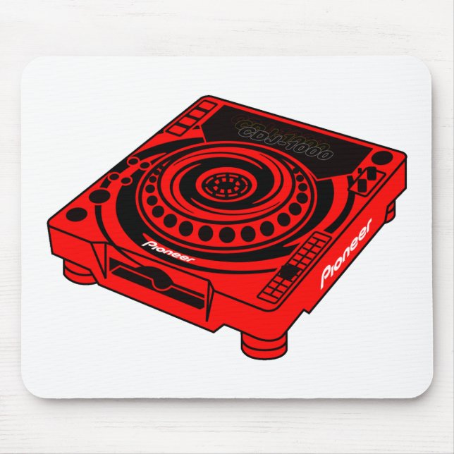 Pioneer CDJ 1000 Mouse Mat (Front)