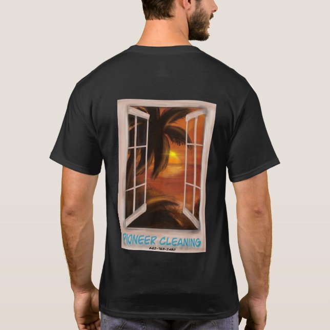 Pioneer cleaning tshirt (Back)