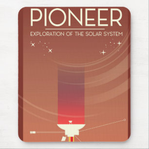 Pioneer Exploration of the Solar System Mouse Mat