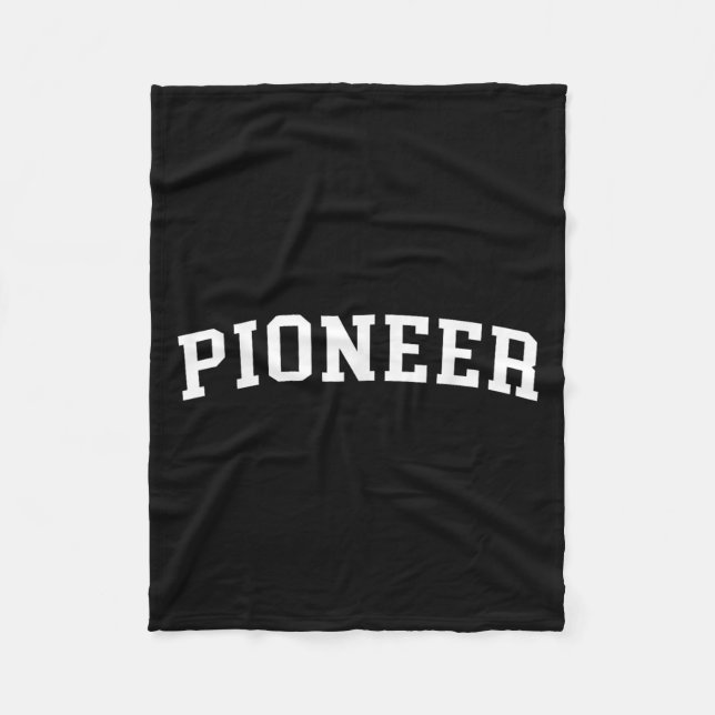 Pioneer  fleece blanket (Front)