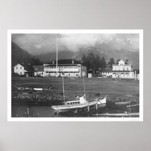 Pioneer House Sitka, Alaska 1912 Poster