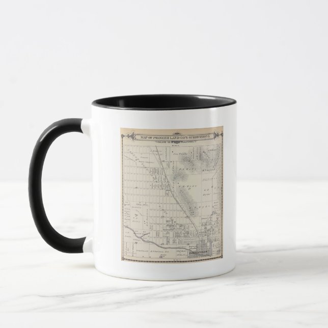 Pioneer Land Co subdivisions Mug (Left)