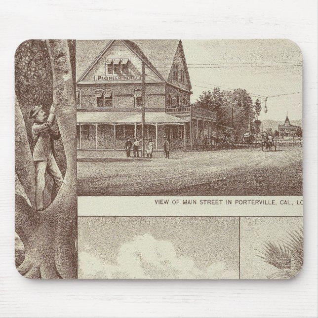 Pioneer Land Co tract, Porterville Mouse Mat (Front)