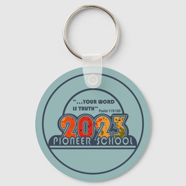 Pioneer School 2023 Keychain (Front)