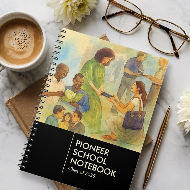 Pioneer Service School Class of 2025 JW Spiral Notebook (Creator Uploaded)