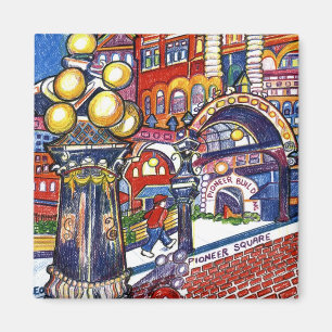 Pioneer Square Magnet