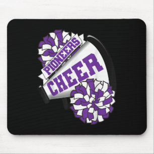 Pioneers Cheer Back To School Cheerleading Spirit Mouse Mat