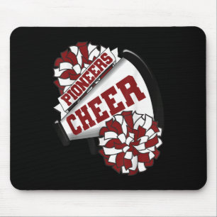 Pioneers Cheer Back To School Cheerleading Spirit Mouse Mat