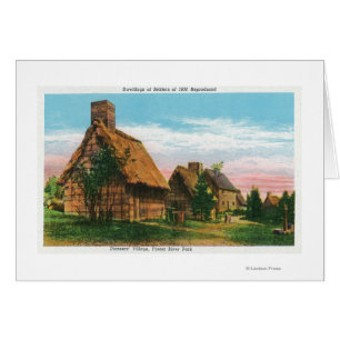 Pioneers' Village Scene in Forest River Park