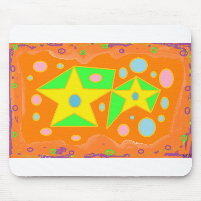 pip pop art-xxl mouse mat (Front)