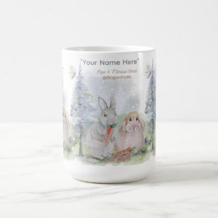 "Pipa & Marlow" Boganhues Print  Coffee Mug