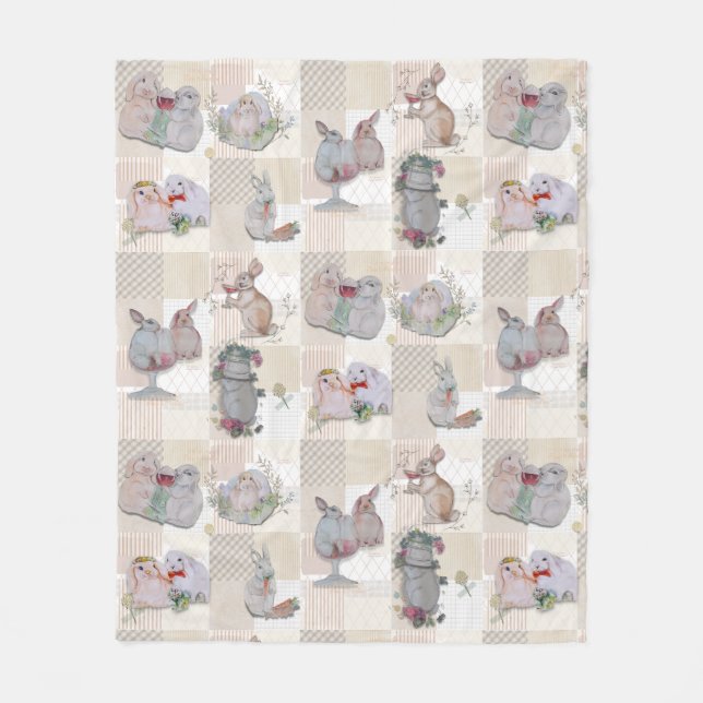 Pipa & Marlow Theme  Fleece Blanket (Front)
