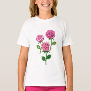 Pipe Cleaner Flower T-Shirt