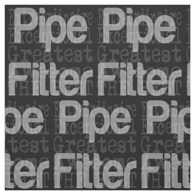 Pipe Fitter Extraordinaire Fabric (Swatch)