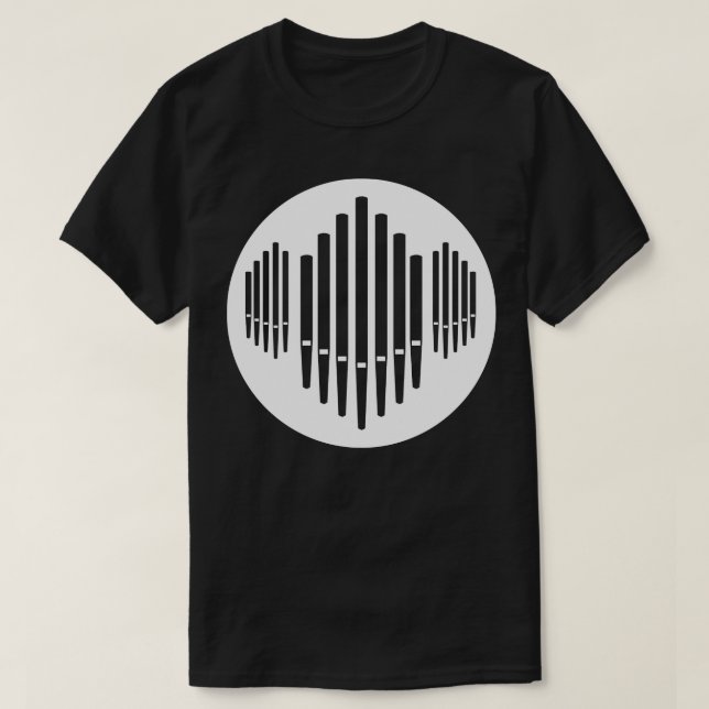 Pipe Organ 3 T-Shirt (Design Front)