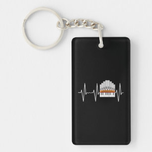Pipe Organ Church Organist Orchestra Donor Key Ring