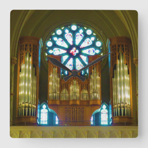 pipe organ clock