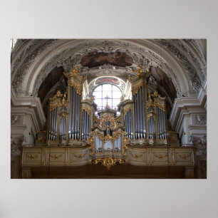 Pipe Organ Dominikanerkirche Poster