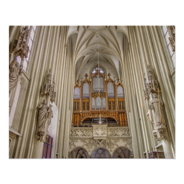 Pipe Organ Maria Am Gestade Poster (Front)