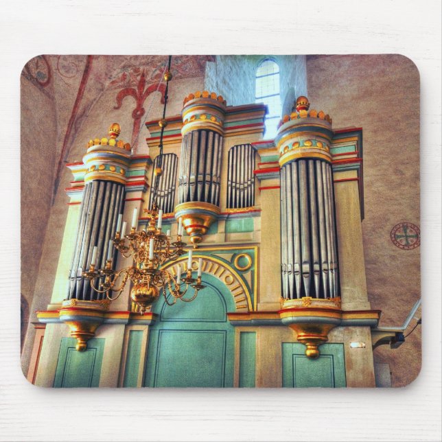 Pipe Organ Mouse Mat (Front)