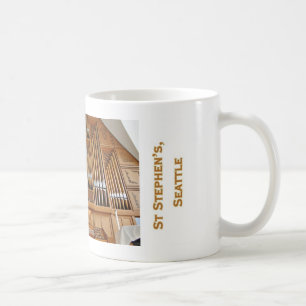 Pipe organ mug - Seattle