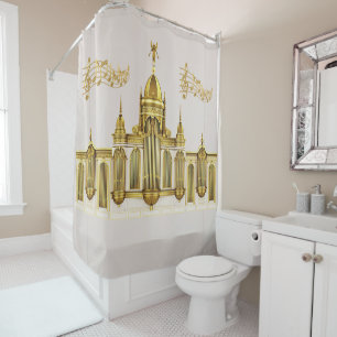 Pipe Organ Music Masterpiece  Shower Curtain