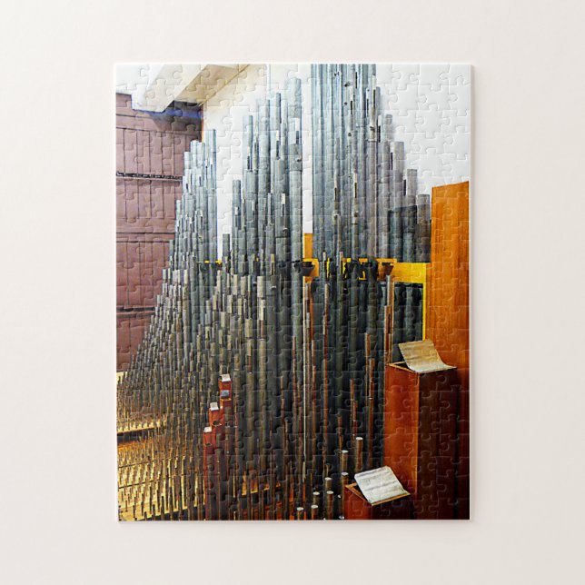 Pipe Organ Pipes Jigsaw Puzzle (Vertical)