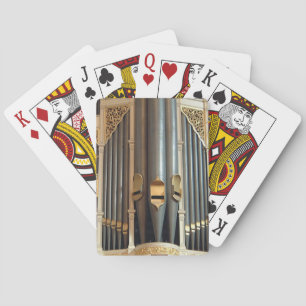Pipe organ playing cards - Sydney Town Hall
