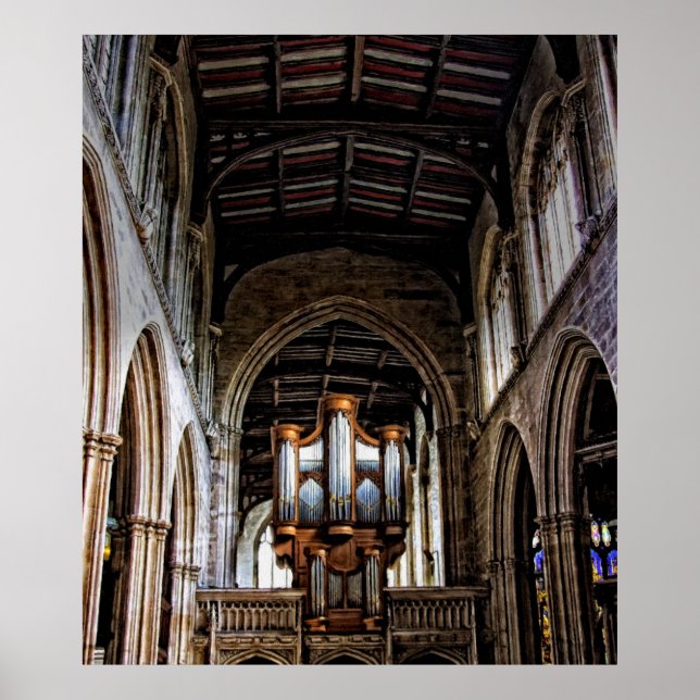 Pipe Organ Poster (Front)