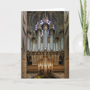 Pipe organ, Rodez Card