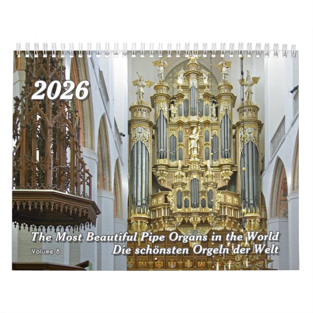Pipe Organs of the World 2026 – An Organ Calendar (Cover)