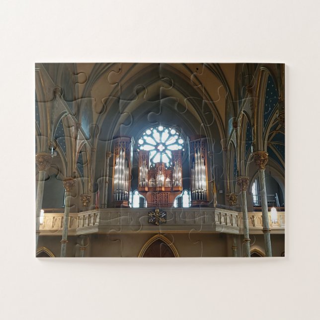 Pipe Organs St, John The Baptiste Cathedral Jigsaw Puzzle (Horizontal)