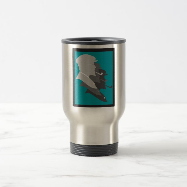 Pipe Smoker Travel Mug (Center)
