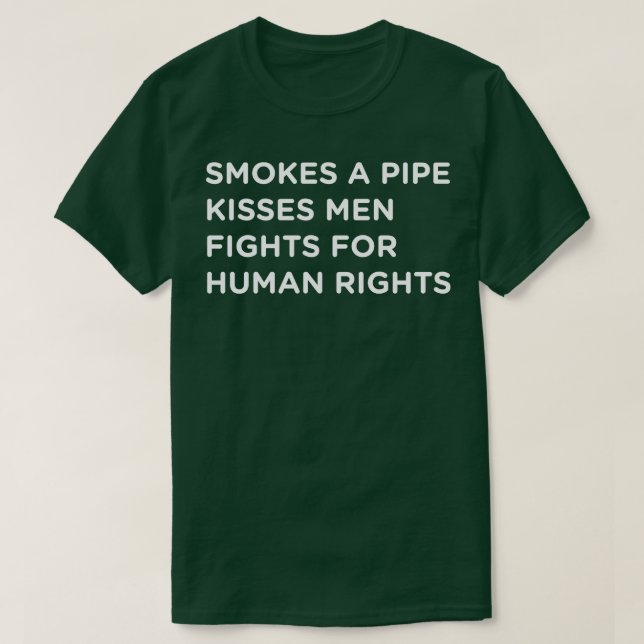 Pipe Smoker Who design no 2 for dark shirts (Design Front)