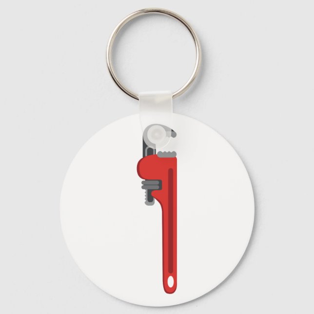 Pipe Wrench Key Ring (Front)