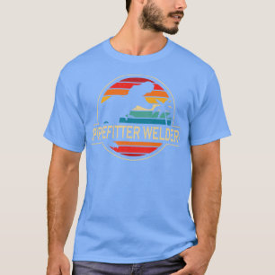 Pipefitter Welder Dinosaur T-Shirt