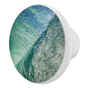 Pipeline Wave Ceramic Knob