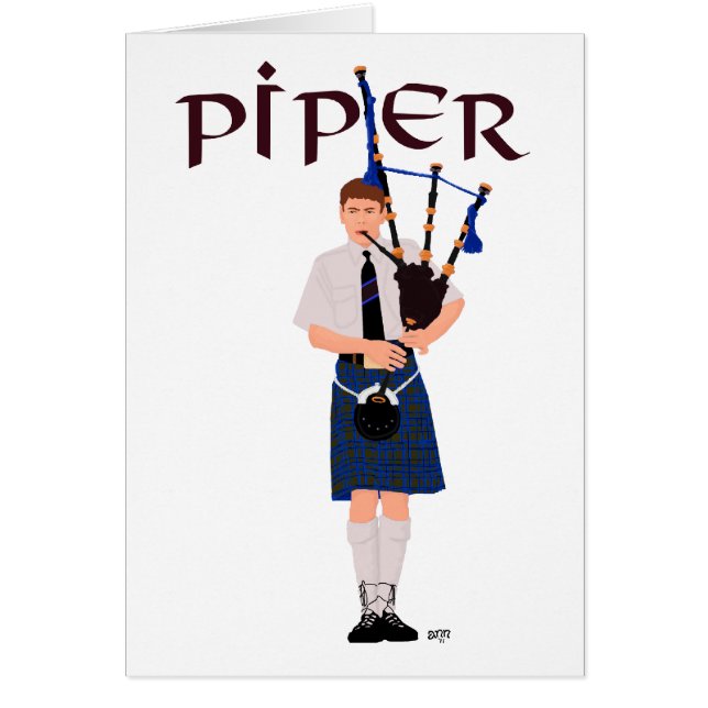 PIPER Blue Plaid (Front)