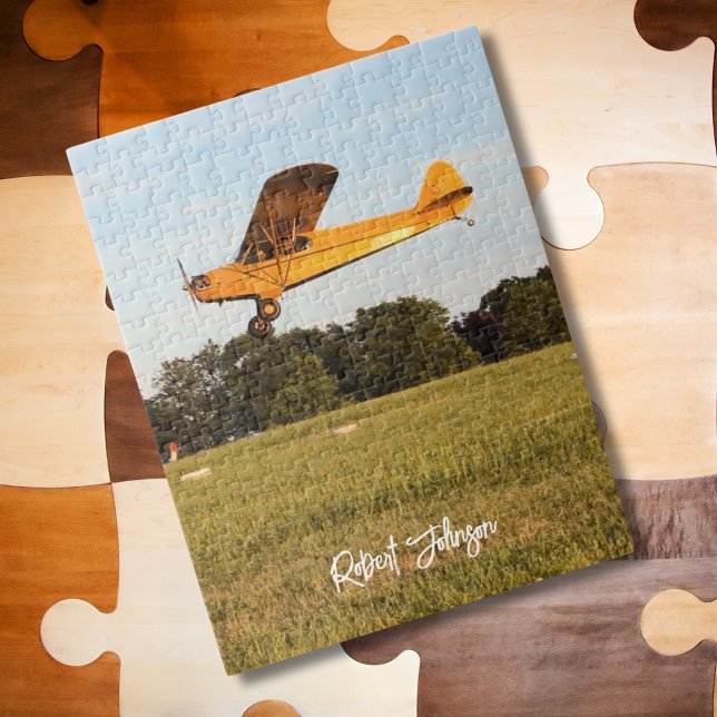Piper J3 Aeroplane Photo,Game Night,Personalised Jigsaw Puzzle (Creator Uploaded)