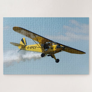 Piper J-3 Cub G-BPCF – O’Brien’s Stunt Team Jigsaw Puzzle